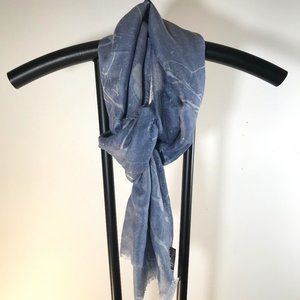 Blue Pacific Black Label blue/white scarf